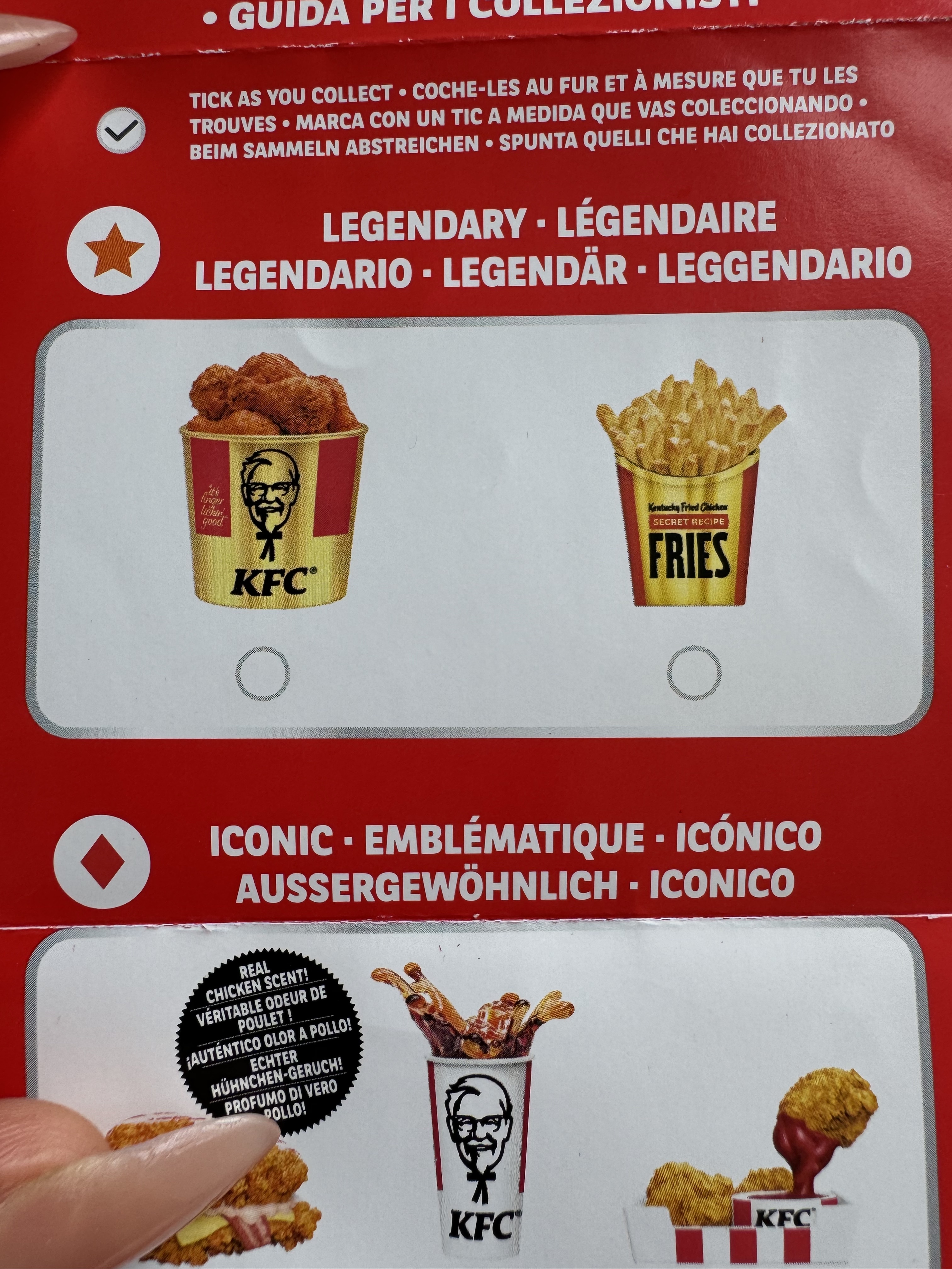 mini brands kfc menu 