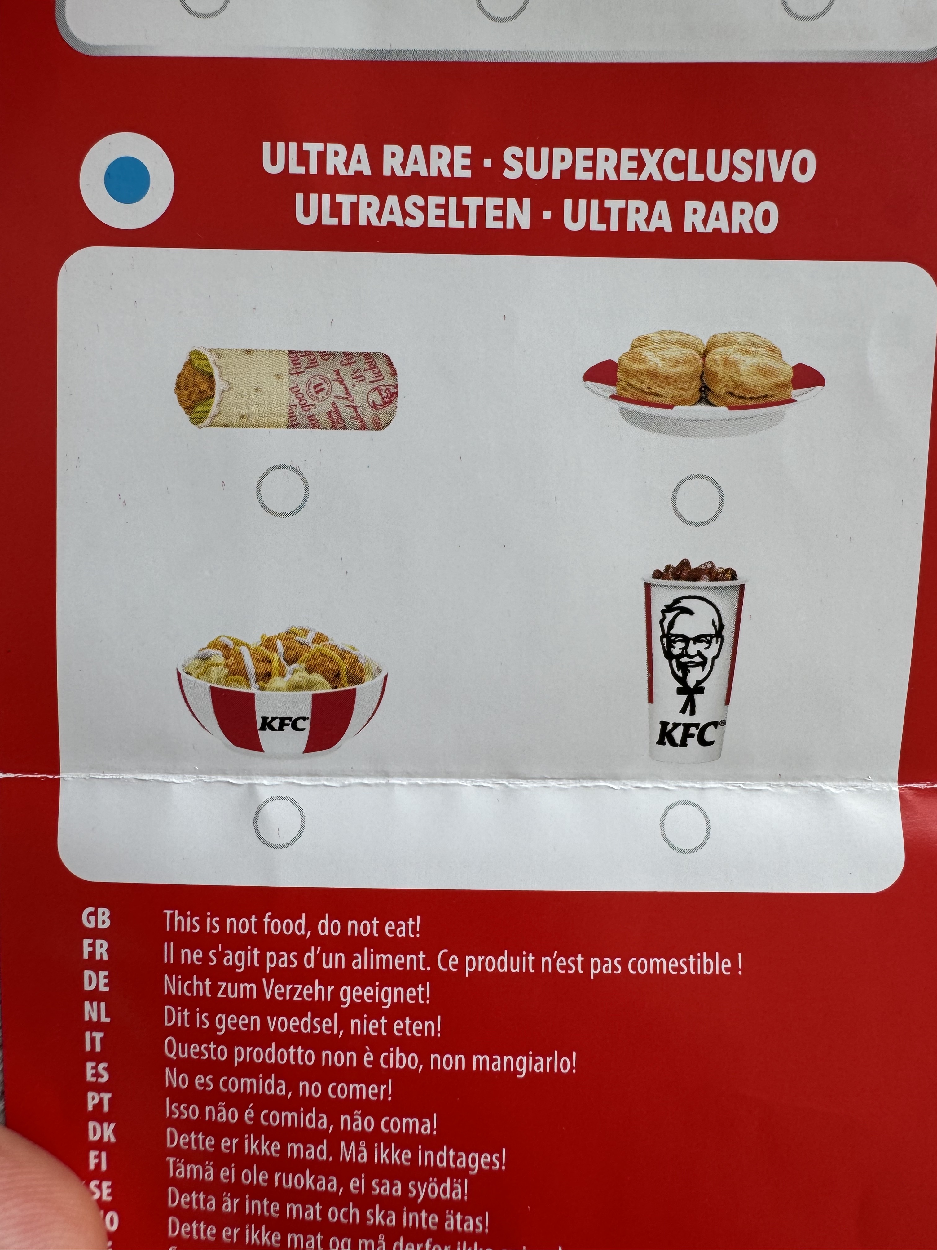 mini brands kfc menu